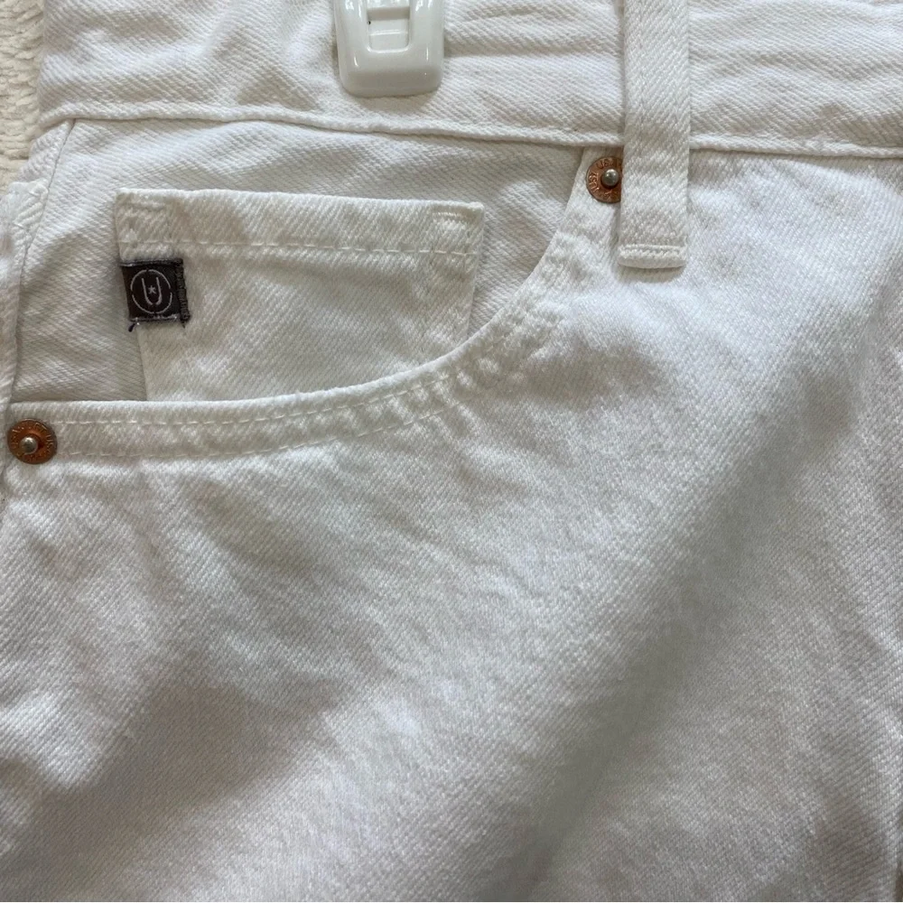 White Jean‎ shorts